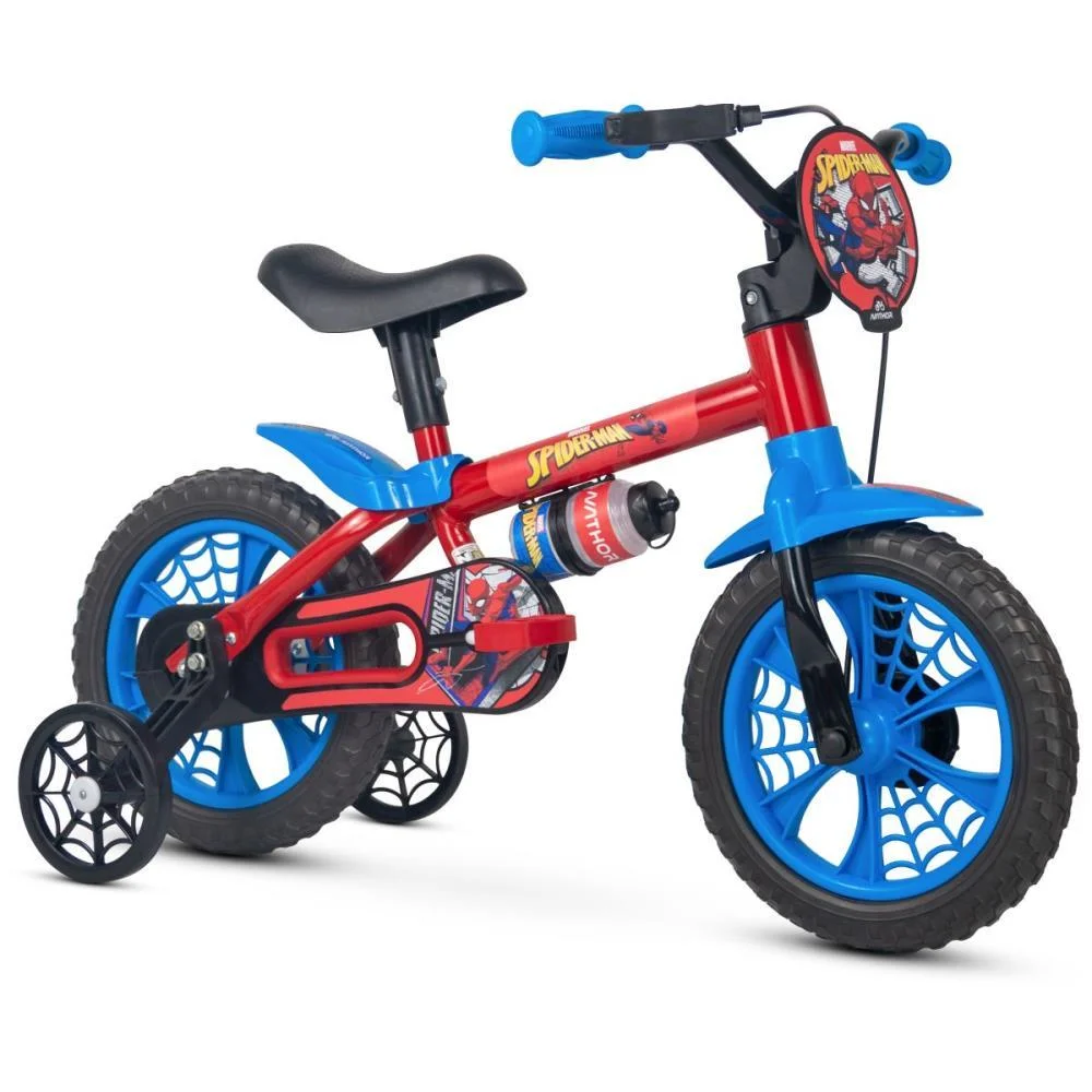 Bicicleta Infantil Aro 12 Spider Man Nathor - imagem 2