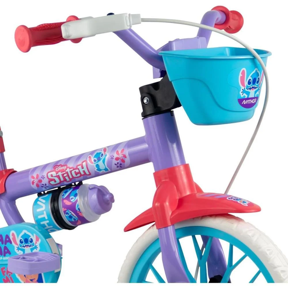 Bicicleta Infantil Aro 12 Stitch Nathor - imagem 4