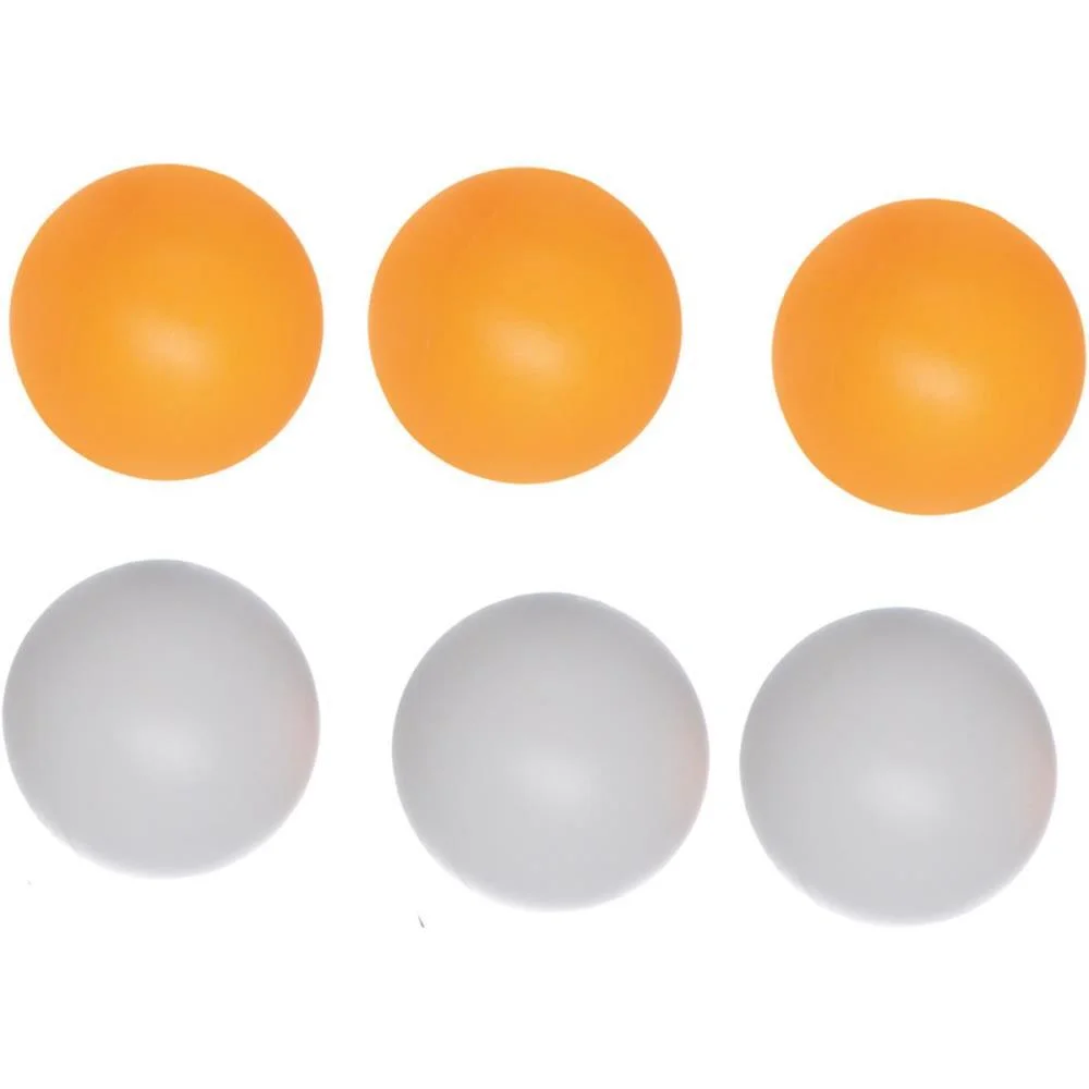 Bola De Ping Pong 3 Branca E 3 Laranja Western (Blister) - imagem 4