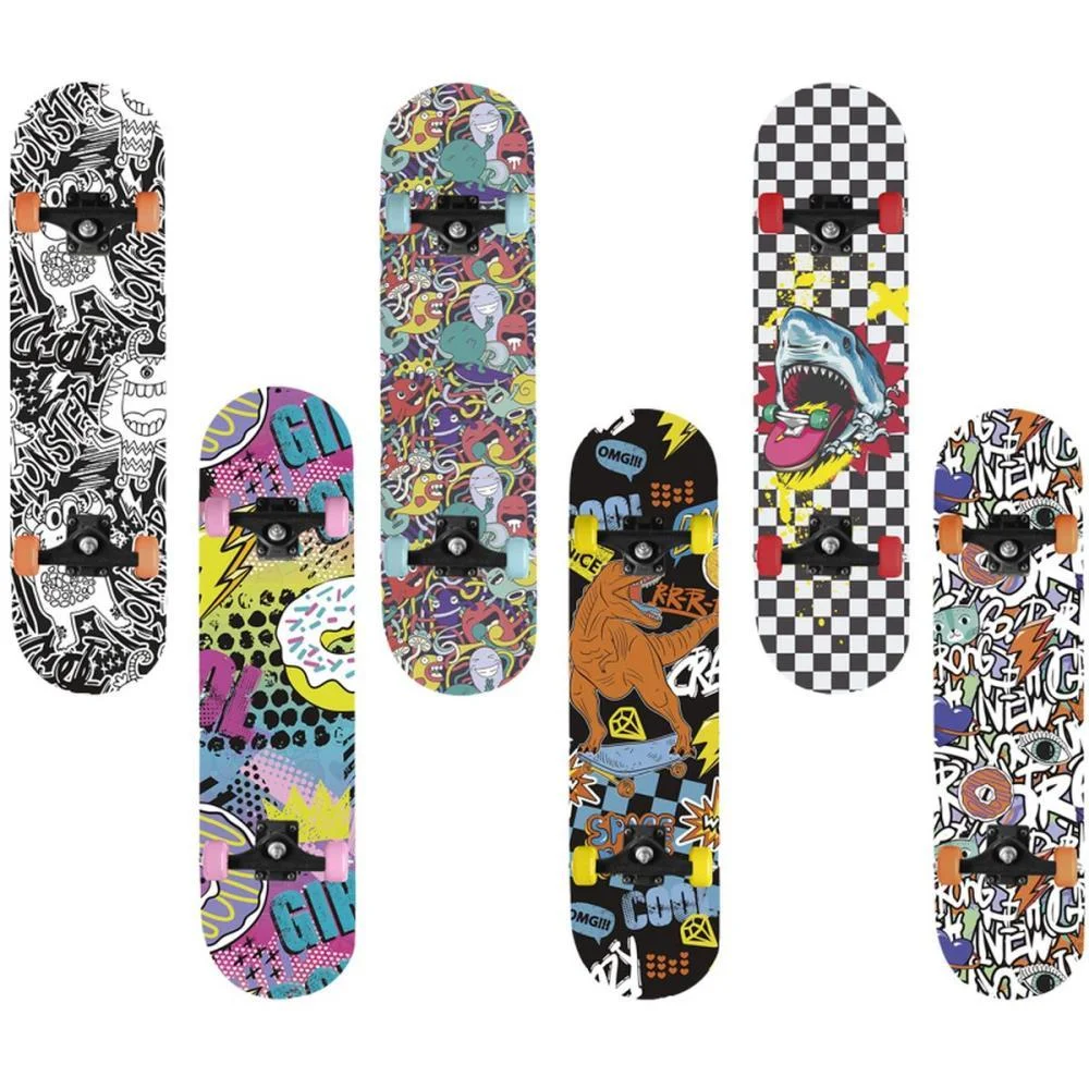 Skate Nollie Pop Com Lixa (S) Etitoys - imagem 2