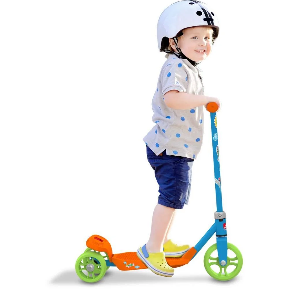 Patinete Meu 1° Patinete Az/Lr Até 50Kg Bandeirante - imagem 4