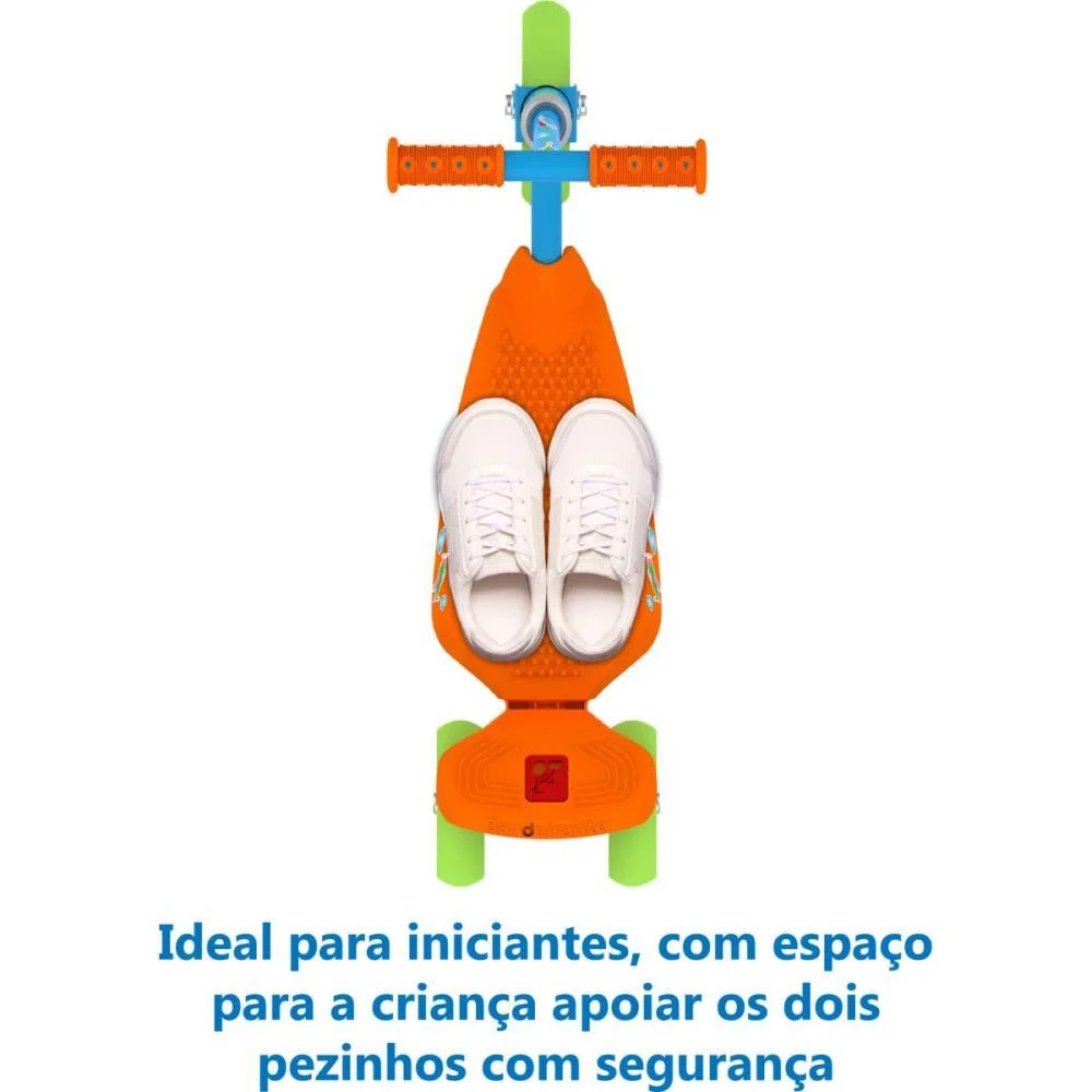Patinete Meu 1° Patinete Az/Lr Até 50Kg Bandeirante - imagem 5