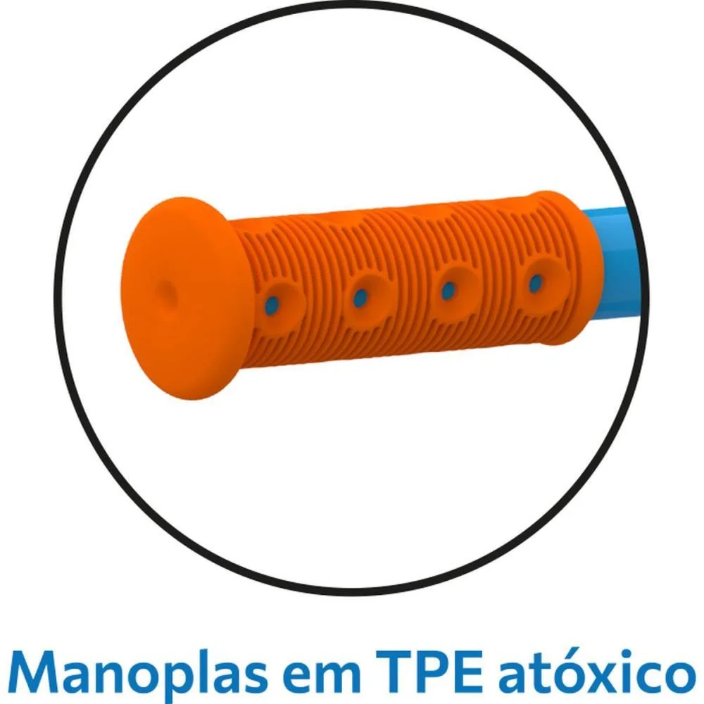 Patinete Meu 1° Patinete Az/Lr Até 50Kg Bandeirante - imagem 8