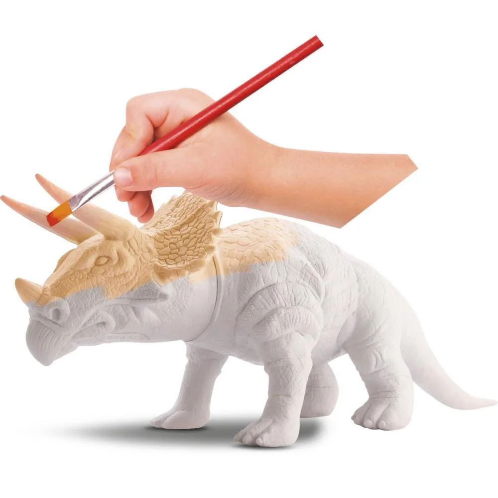 Dinossauro Dinopark Pintura C/6 Cores (S) Bee Toys - imagem 4