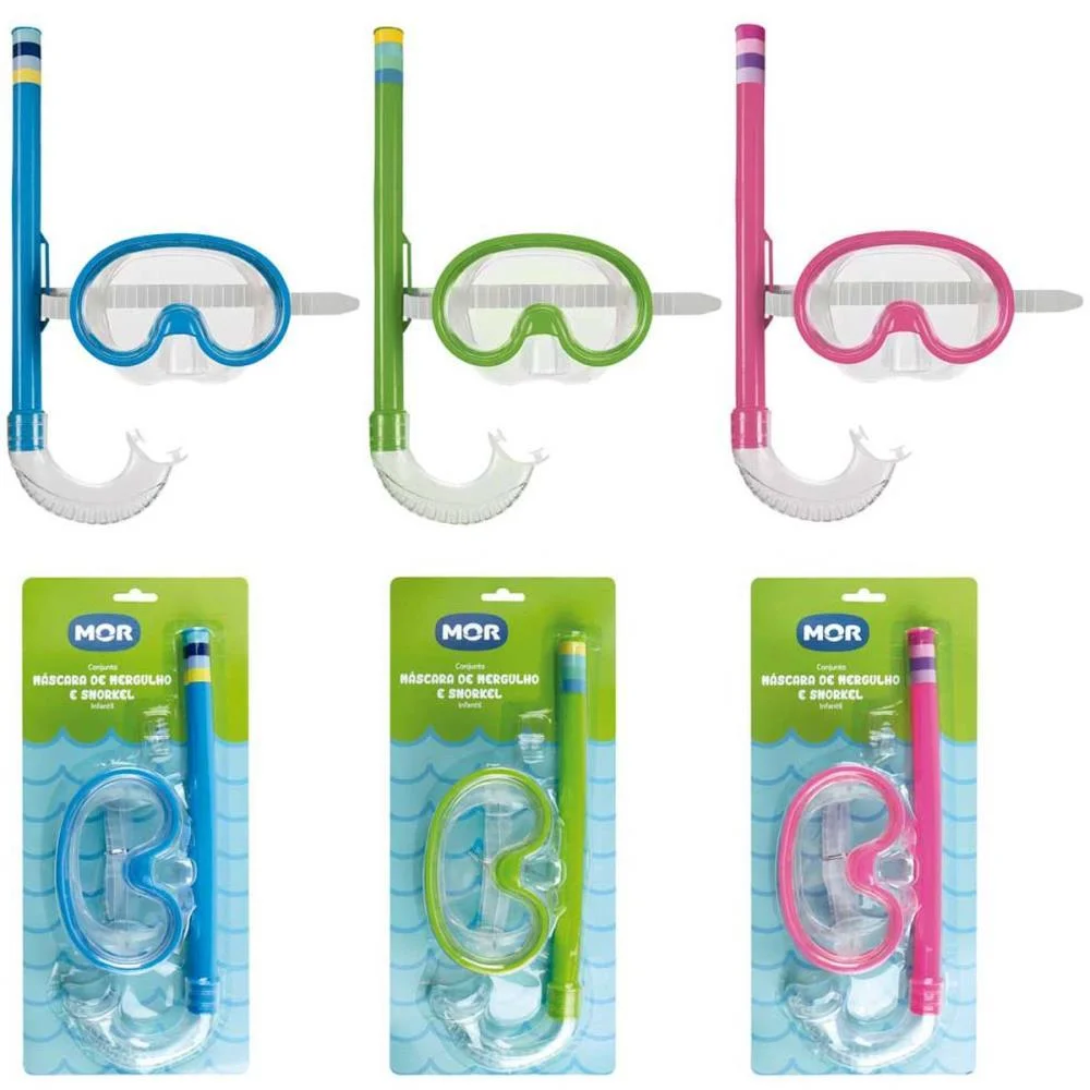 Oculos De Natacao Mascara P/Merg+Snorkel Infan(S Mor - imagem 5