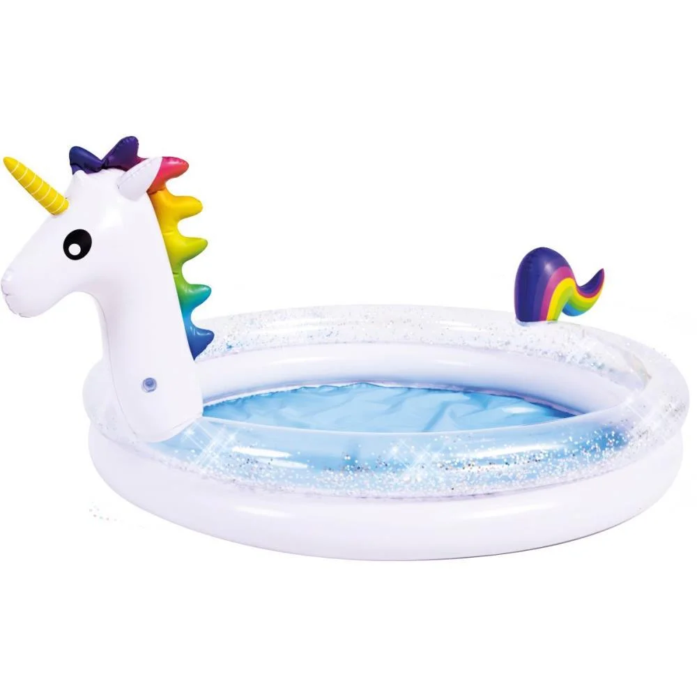 Piscina 65L Unicornio Glitter Ring Poo Jilong - imagem 2
