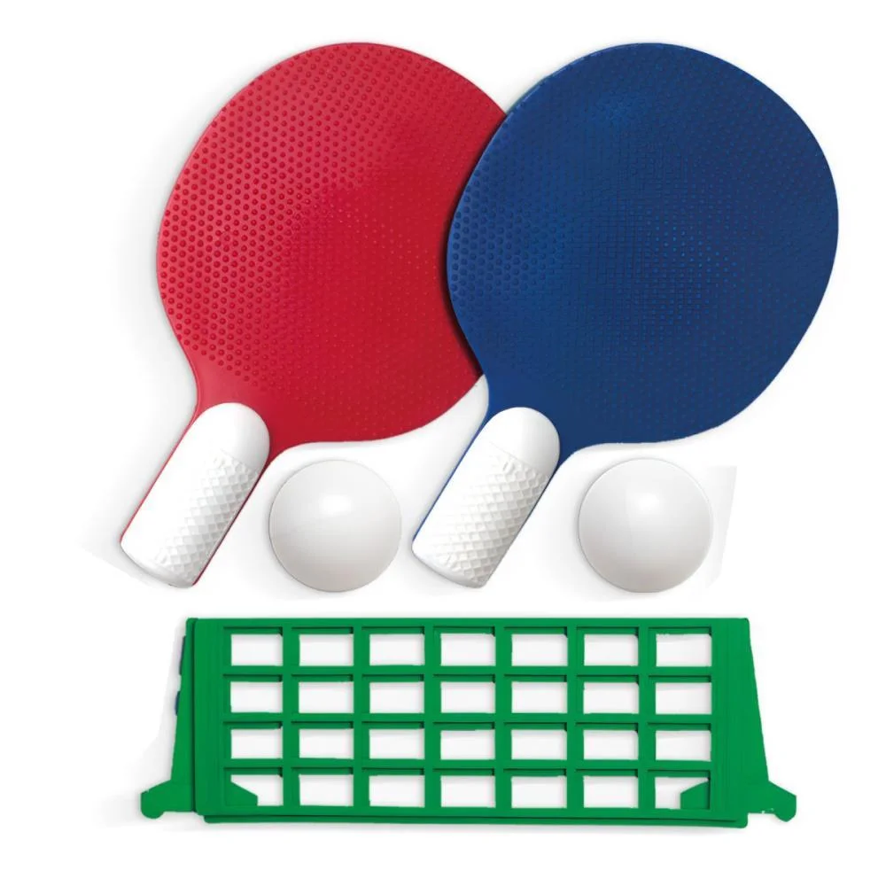 Raquete Para Ping Pong Conj.raquete+2Bolas+Suporte Pica Pau - imagem 2