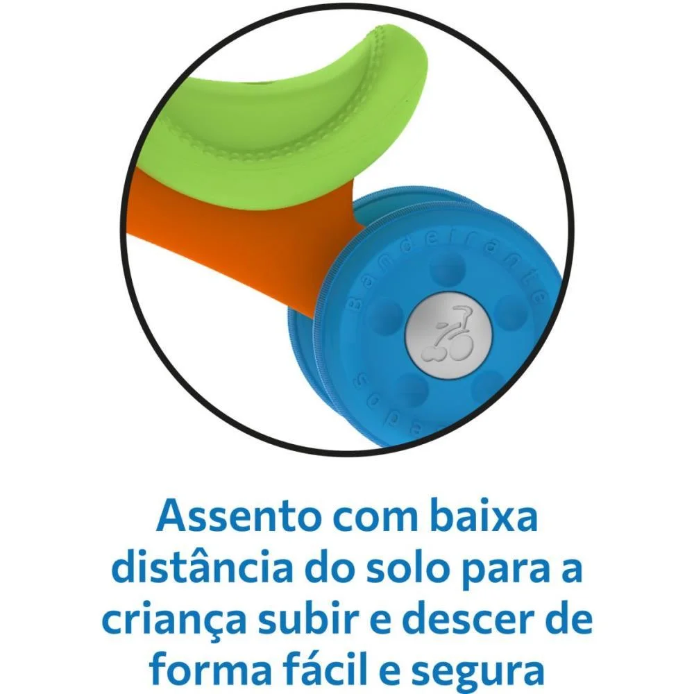 Bicicleta Infantil Baby Bike Equilibrio Ponei Bandeirante - imagem 6
