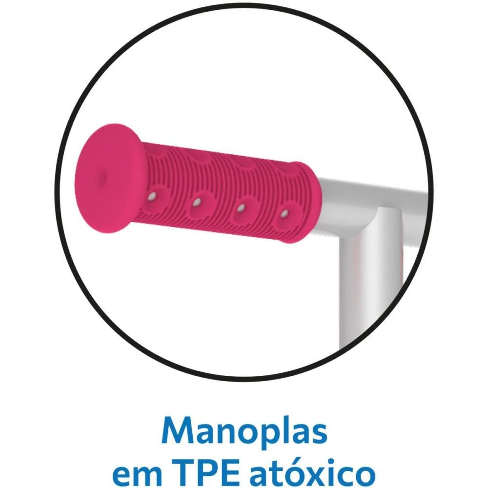 Patinete Skatenet Max Led Pink Bandeirante - imagem 8