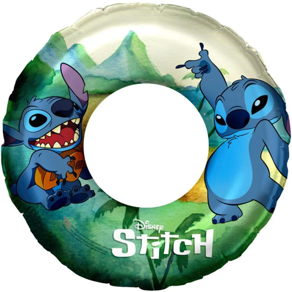 Boia Inflavel Stitch Redonda 56Cm Ate 30Kg Etitoys - imagem 3