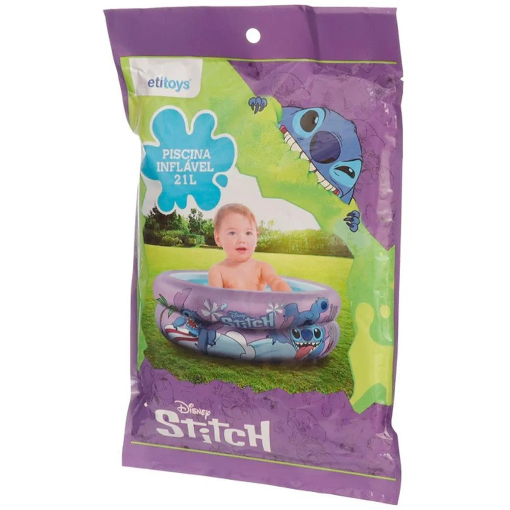 Piscina Stitch Redonda 21L. Etitoys - imagem 5