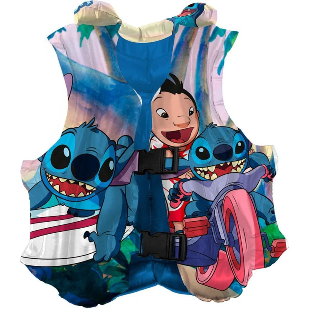 Colete Inflavel Stitch 43X35Cm Etitoys - imagem 5