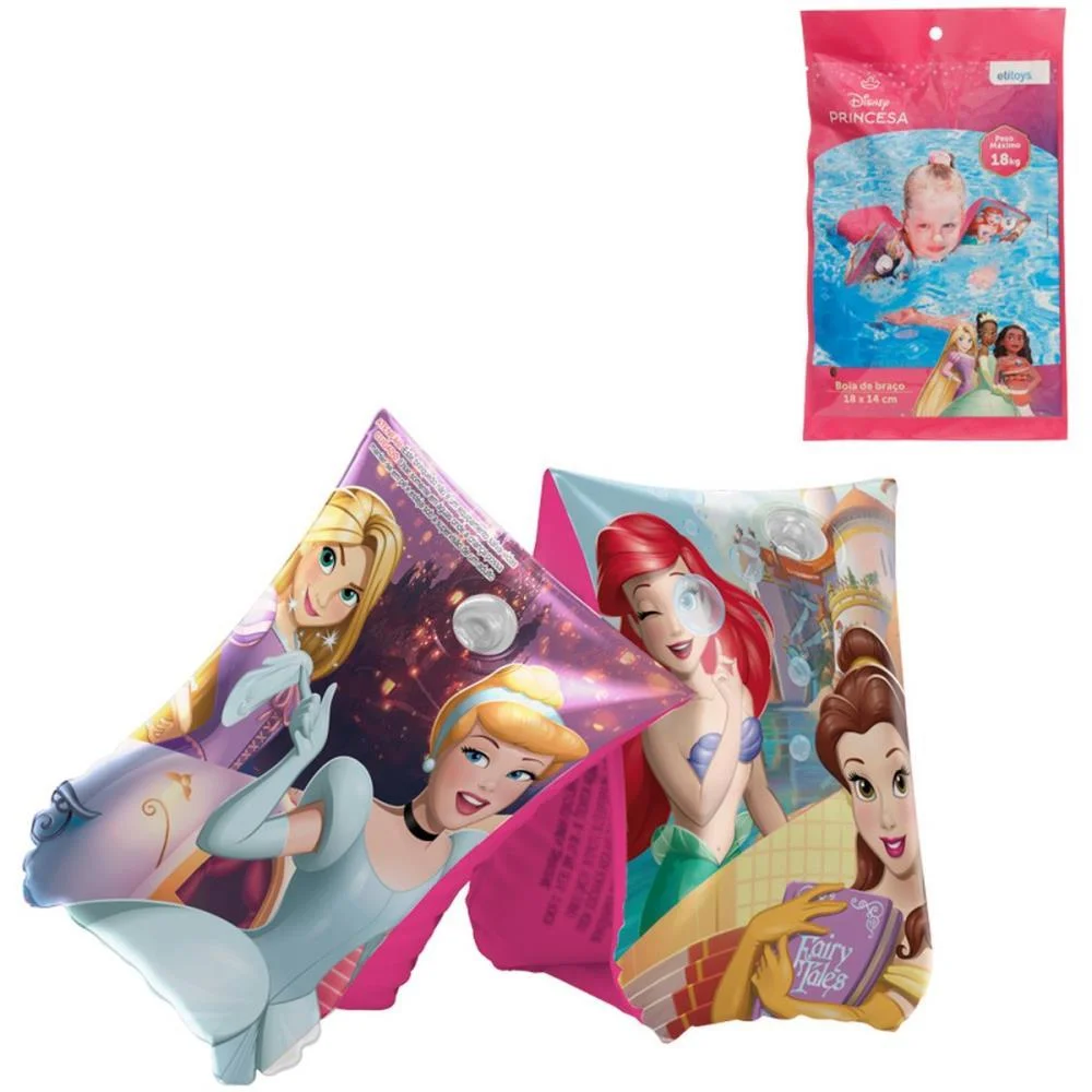 Boia De Braco Princesa Boia Braco 18X14Cm Etitoys - imagem 3