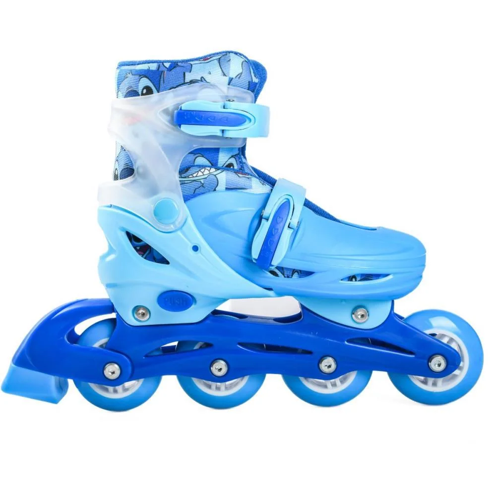 Patins Stitch 32-35 C/Kit Protecao Bbr (Kit) - imagem 3