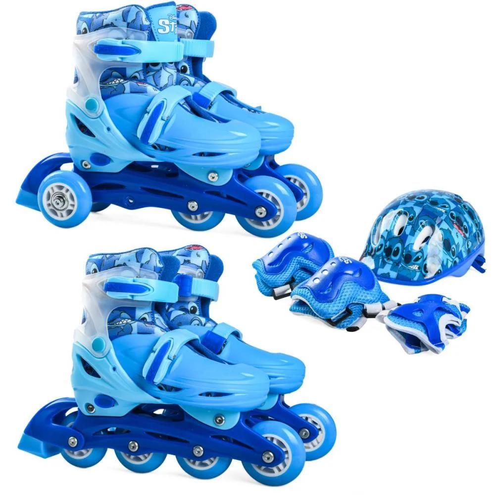 Patins Stitch 32-35 C/Kit Protecao Bbr (Kit) - imagem 8