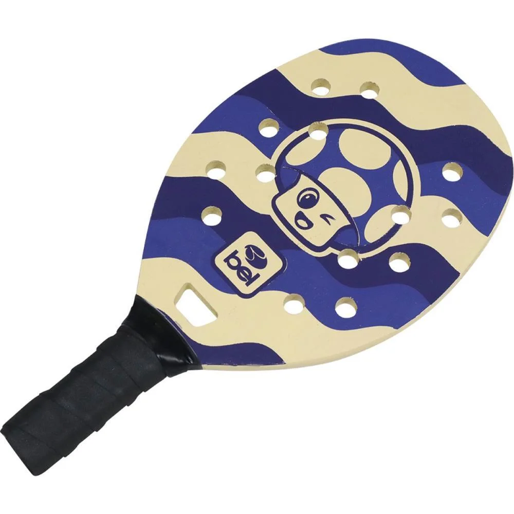 Raquete Beach Tennis Kit 2Raquetes+1Bolinha Cogumel Bel - imagem 5