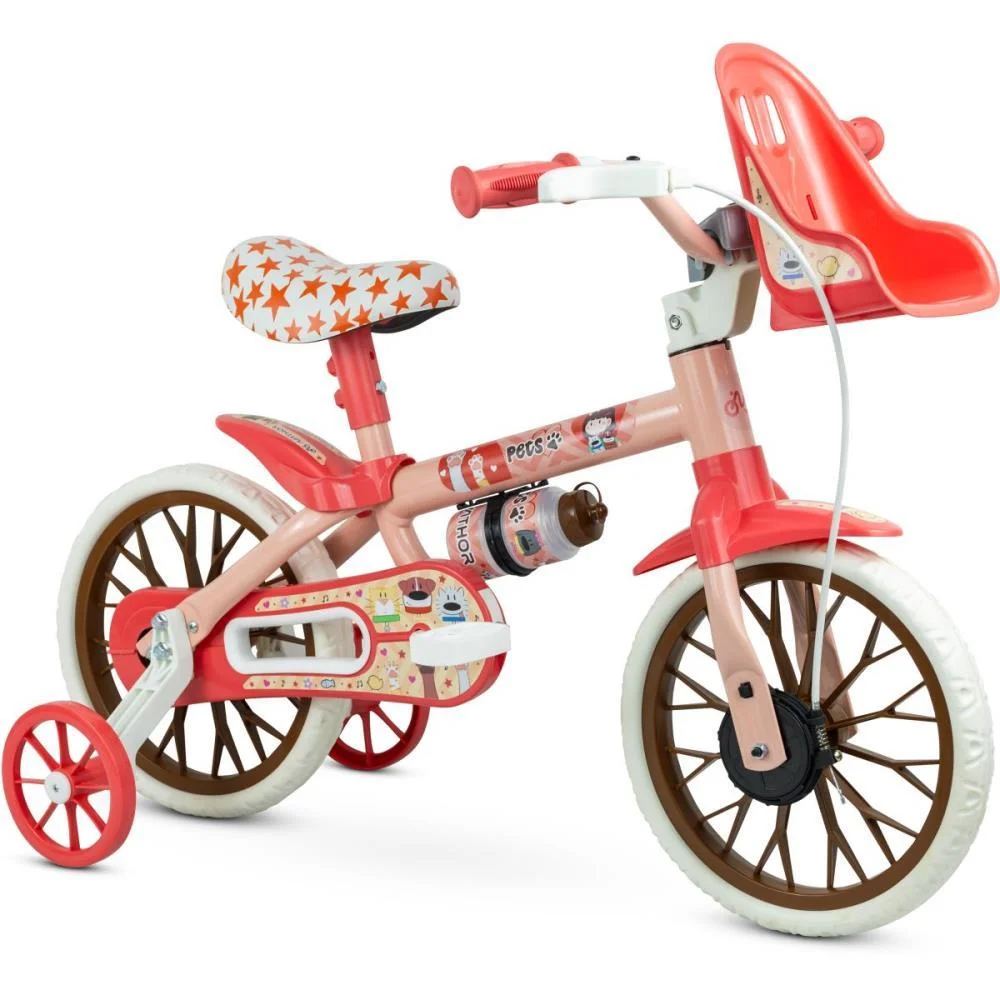 Bicicleta Infantil Aro 12 Pets Nathor - imagem 4