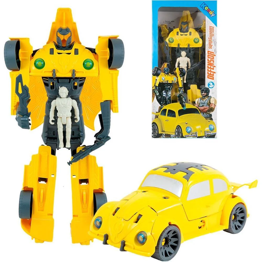 Robo Guardioes Da Terra 21X10X44Cm Kendy Brinquedos - imagem 3