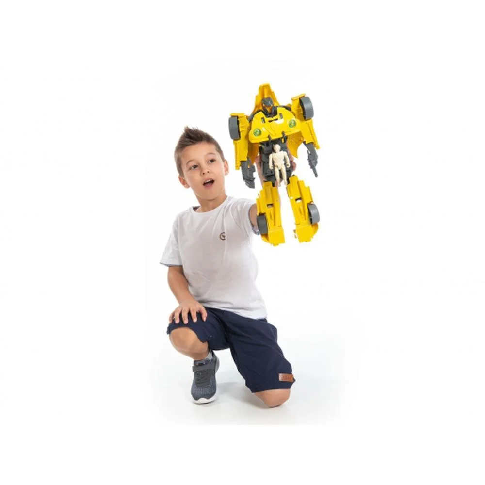 Robo Guardioes Da Terra 21X10X44Cm Kendy Brinquedos - imagem 4