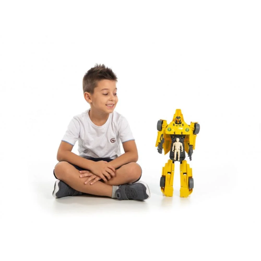 Robo Guardioes Da Terra 21X10X44Cm Kendy Brinquedos - imagem 5