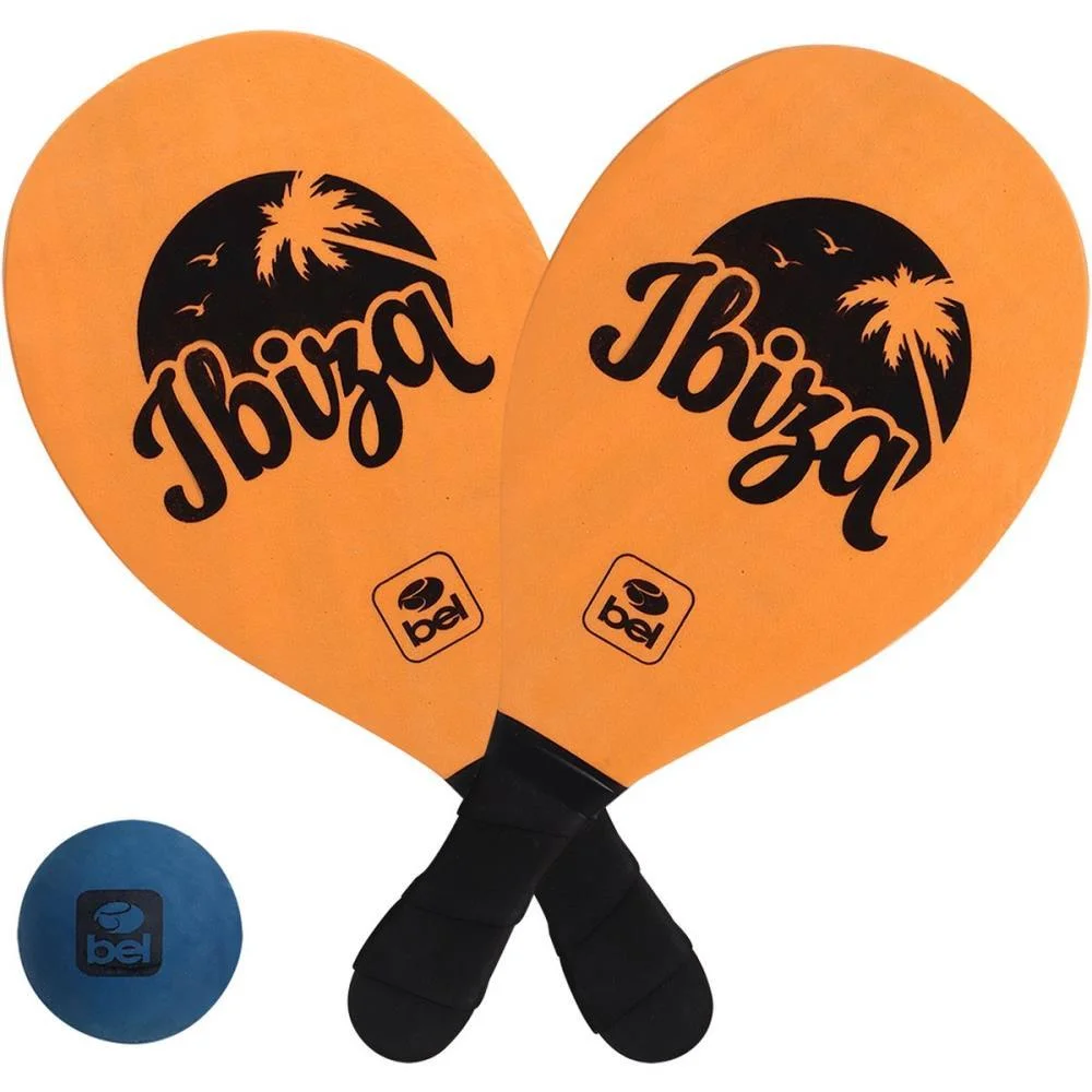 Raquete Beach Tennis Kit 2Raquetes+Bolinha Ibiza (S Bel - imagem 10