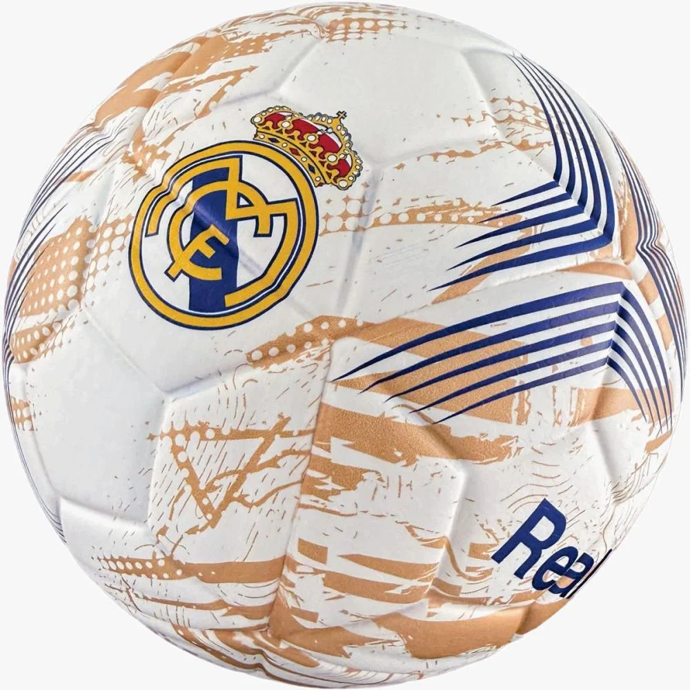 Bola De Futebol Real Madrid N.5 Azul/Dourado Futmagia Sports - imagem 3