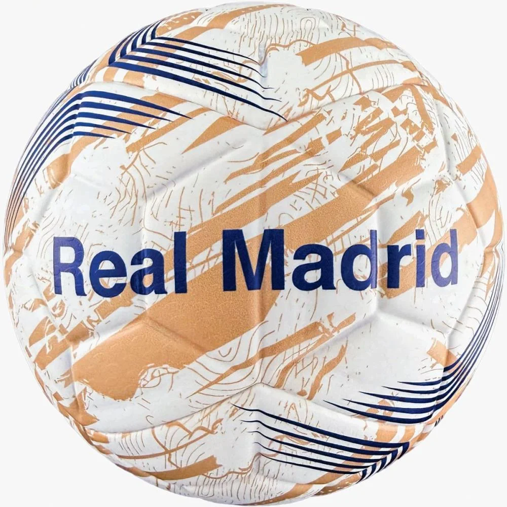 Bola De Futebol Real Madrid N.5 Azul/Dourado Futmagia Sports - imagem 4