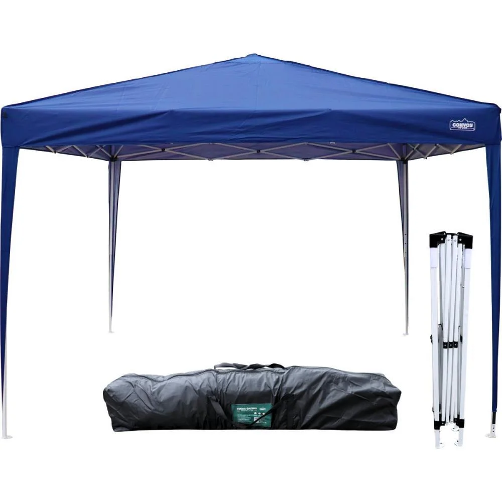 Tenda Gazebo 3X3M Azul Articulada 2,50M Tt Brasil - imagem 3