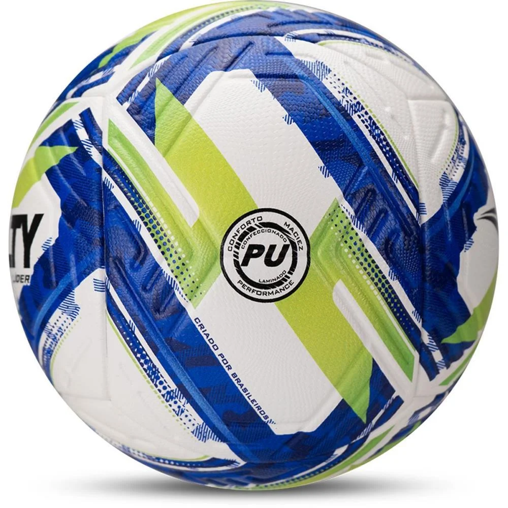 Bola De Futebol De Campo Lider Xxvi Br-Az-Vd Penalty - imagem 6