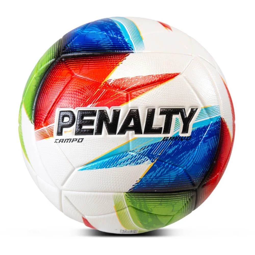 Bola De Futebol De Campo Bravo Mundo Xxvi Br-Vm-Az-Vd Penalty - imagem 6