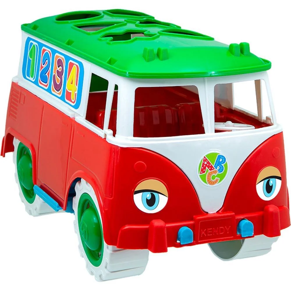 Brinquedo Educativo Kombica Gugu Educativa (S) Kendy Brinquedos - imagem 6