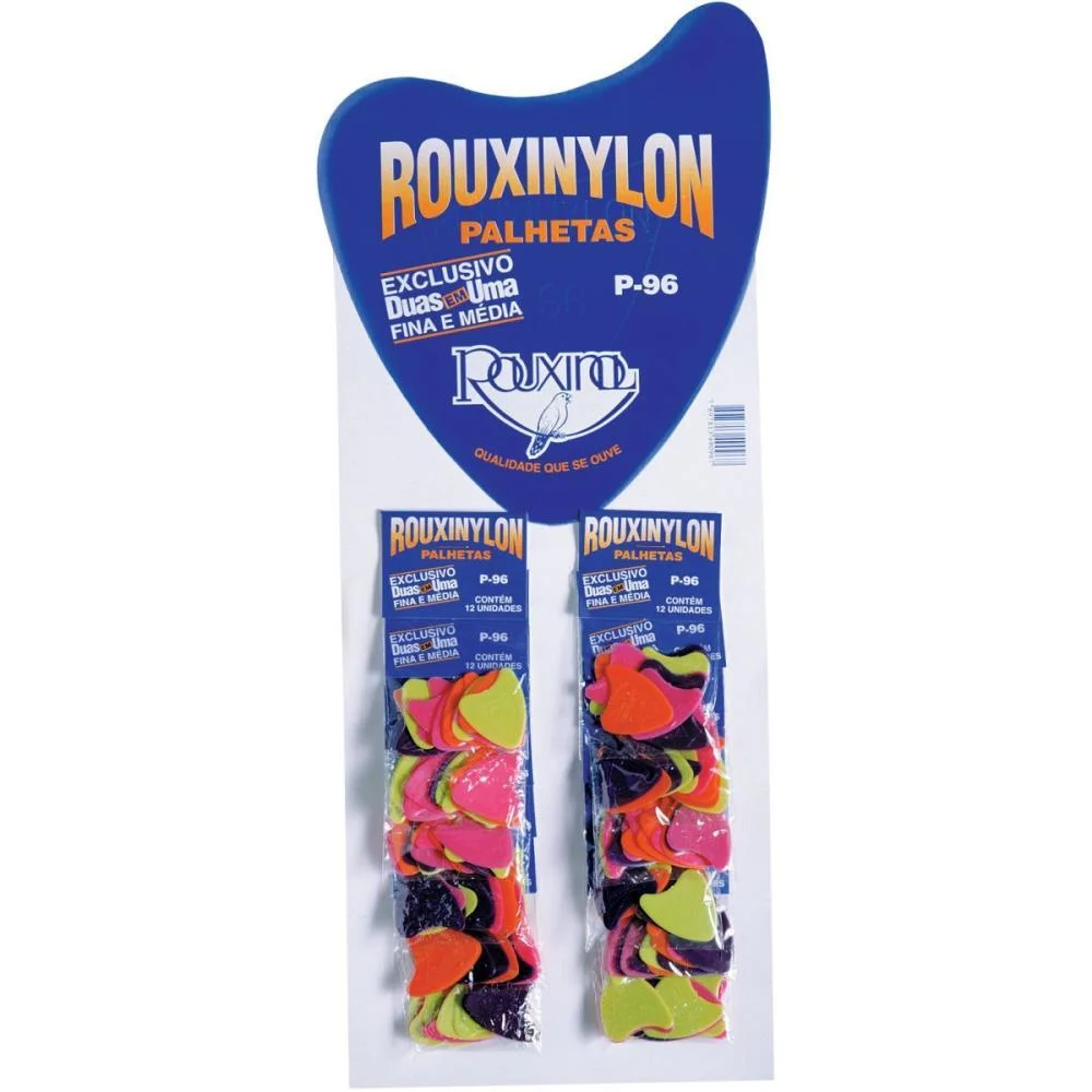 Encordoamento Palheta Rouxinylon Colorida Rouxinol (Pct.c/12) - imagem 3