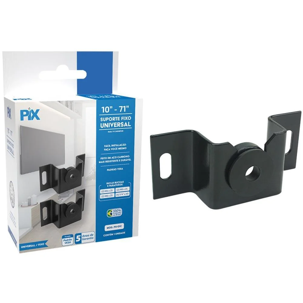 Suporte Universal Fixo Led/Lcd 10 A 71Pol Ate40K Santana Centro - imagem 4