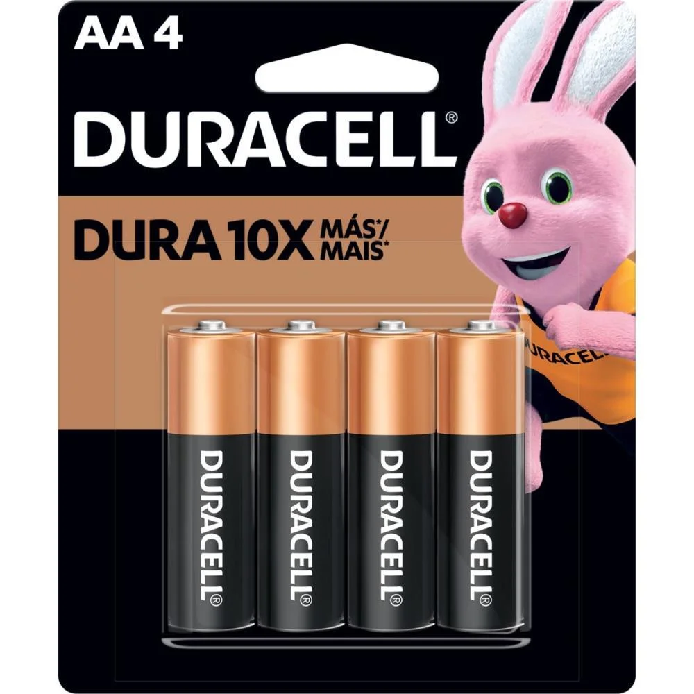 Pilha Alcalina Pequena Aa 12 Blisters X 4 Un. Duracell (Caixa) - imagem 3