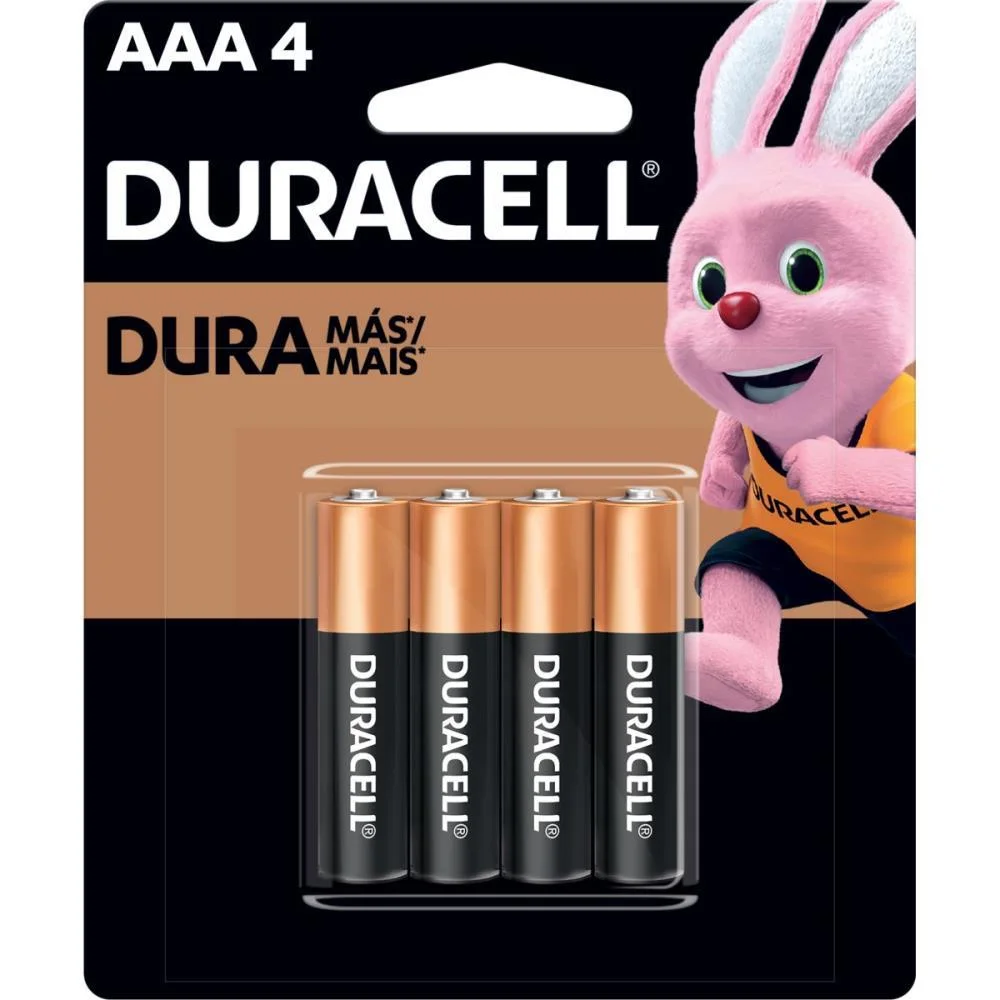 Pilha Alcalina Palito Aaa 12 Blisters X 4 Un. Duracell (Caixa) - imagem 3