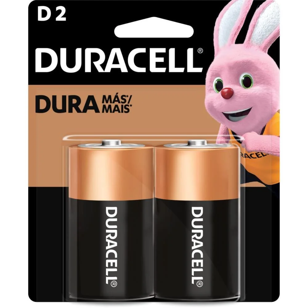 Pilha Alcalina Grande D 6 Blisters X 2 Un. Duracell (Caixa) - imagem 3
