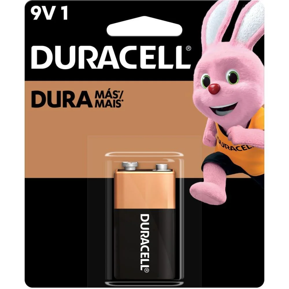 Pilha Bateria 9V Alcalina 12 Blisters X 1 Un. Duracell (Caixa) - imagem 4