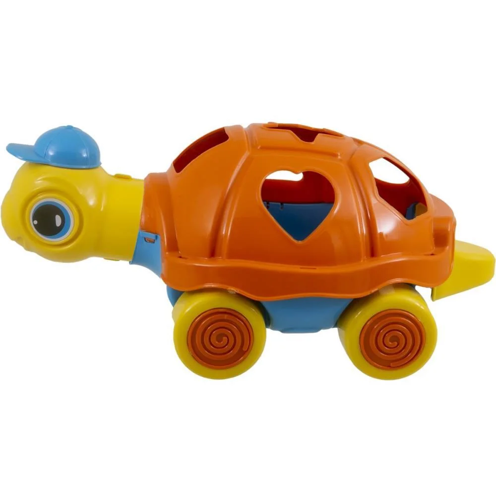Brinquedo Educativo Tartaruga Luli C/Blocos Kendy Brinquedos - imagem 2