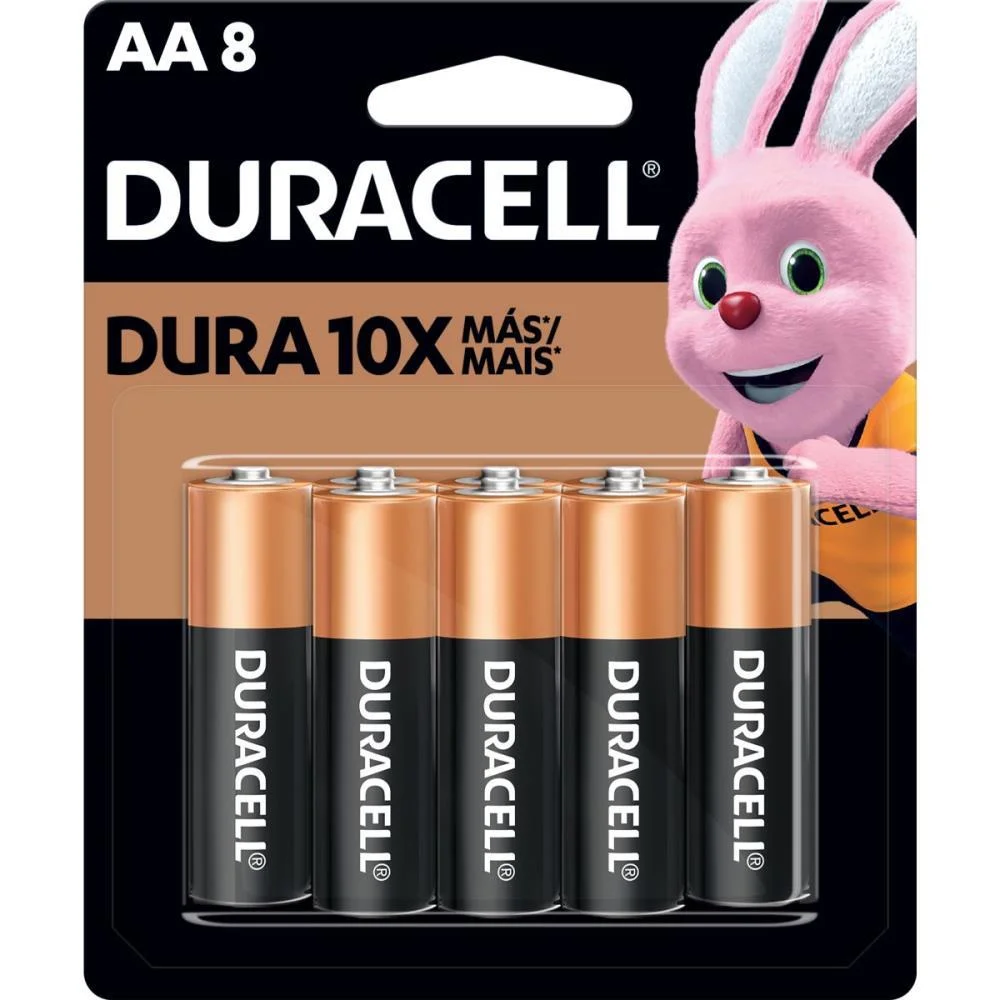 Pilha Alcalina Pequena Aa Duracell (Bl.c/08) - imagem 4