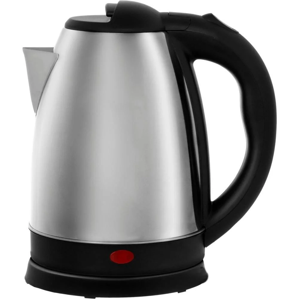 Chaleira Eletrica Aco 1,8L 127V Preto/Prata Western - imagem 2