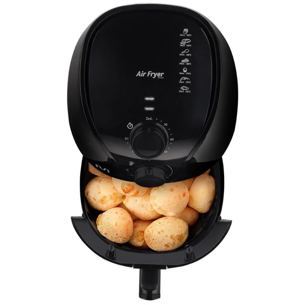 Fritadeira Air Fryer Black 4L-1500W 127V Multi - imagem 6