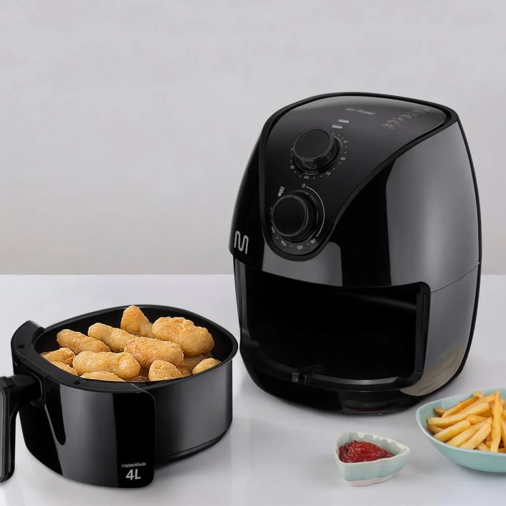 Fritadeira Air Fryer Black 4L-1500W 127V Multi - imagem 7