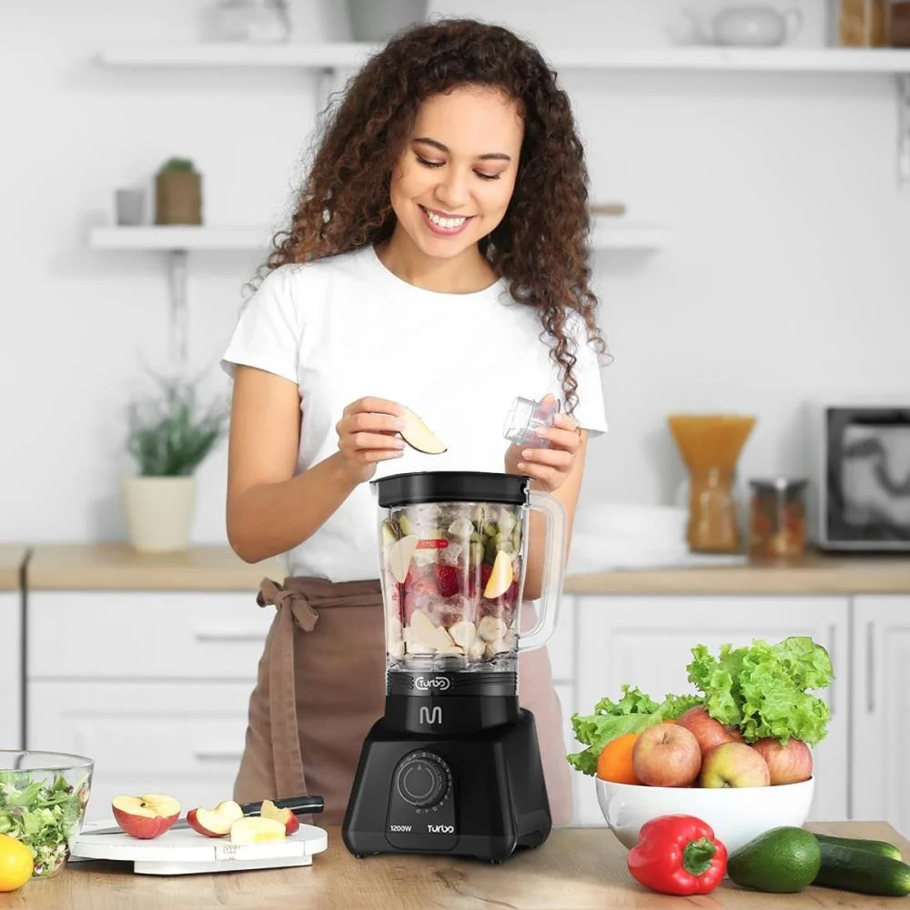 Liquidificador Turbo 1200W 12Vel 127V Preto Multi - imagem 9
