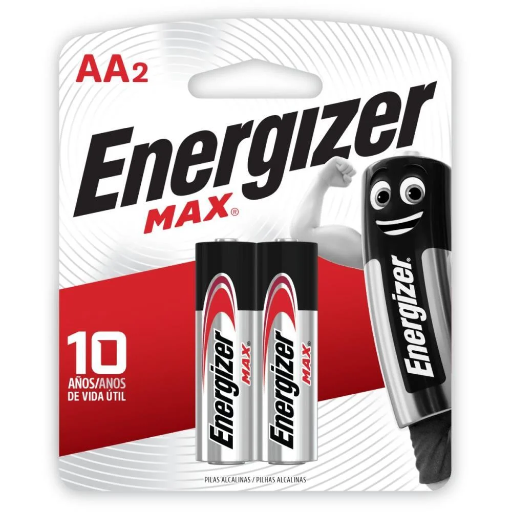Pilha Alcalina Pequena Aa Energizer Max Rayovac (Bl.c/02) - imagem 3