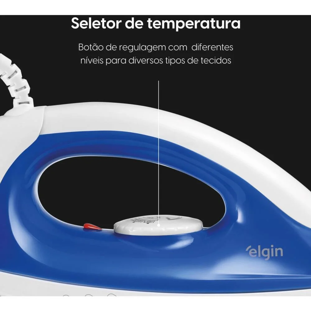Ferro De Passar A Seco Iron Force Ii 127V Elgin - imagem 4