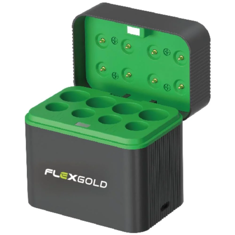 Carregador De Pilhas P/Pilhas Aa-Aaa Cabo Type-C Flex - imagem 4