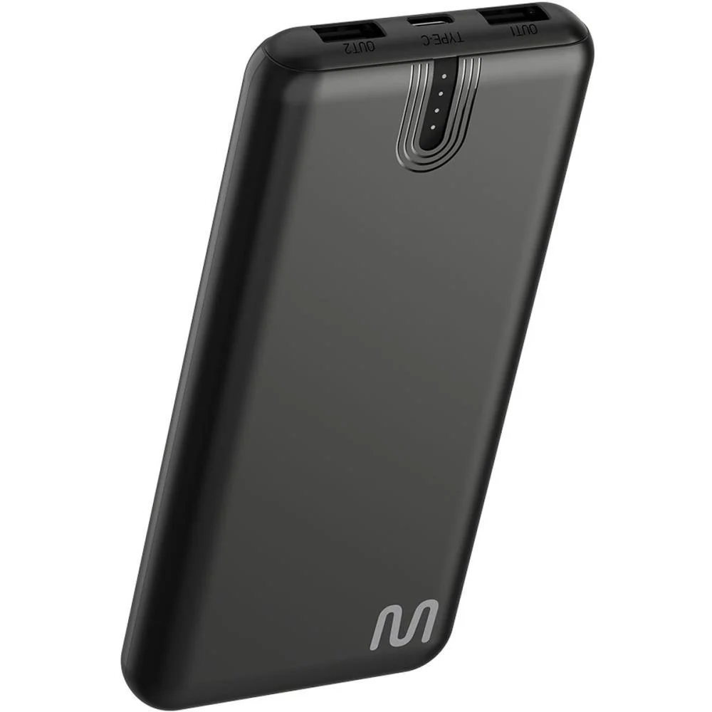 Carregador Portatil 10.000Mah C/Luz Indicad.bat.pt Multi - imagem 3
