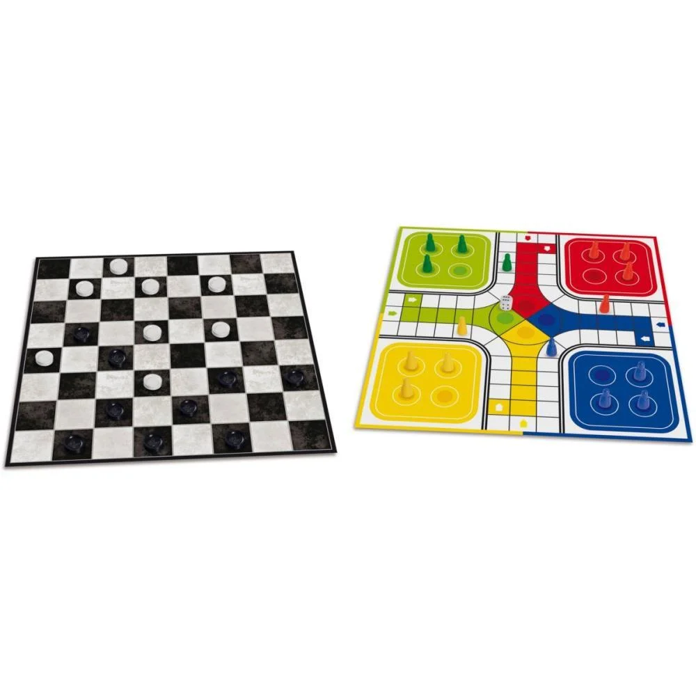 Jogo De Tabuleiro Dama E Ludo Nig Brinquedos - imagem 2