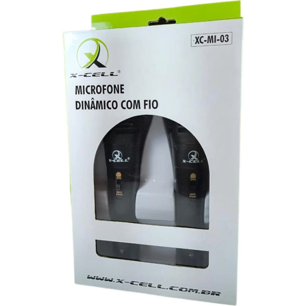 Microfone Kit 2Und C/Fio 2,5M Sortido Flex - imagem 4