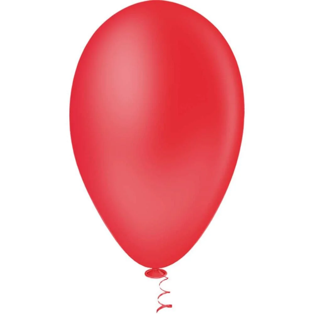 Balao 6,5 Liso Vermelho Gran Festa Riberball (Pct.c/50) - imagem 2